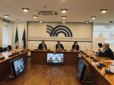 Fedriga incontra Conferenza Presidenti Consigli Regionali - 08.07.2021