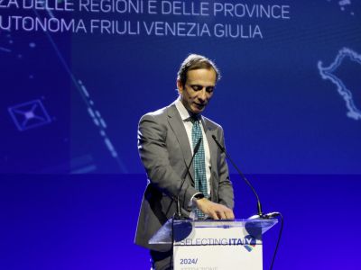 Selecting Italy 2024 - 9 aprile - I saluti del Presidente Massimiliano Fedriga