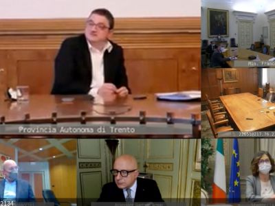 DL Sostegni: Incontro Governo - Regioni 18.03.2021