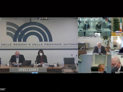 Covid: Incontro Governo - Regioni 12.03.2021