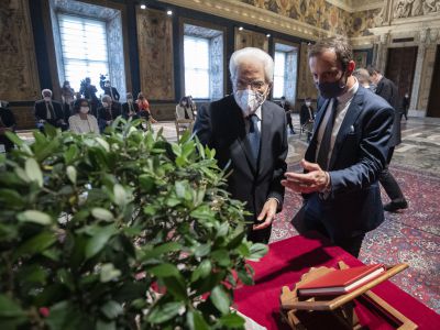 40°Regioni: I Presidenti delle Regioni al Quirinale dal Presidente Mattarella - (F.te Quirinale) - 24.06.2021