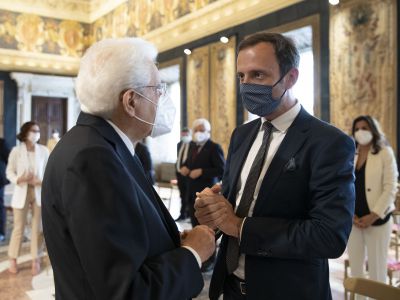 40°Regioni: I Presidenti delle Regioni al Quirinale dal Presidente Mattarella - (F.te Quirinale) - 24.06.2021