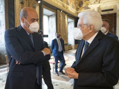 40°Regioni: I Presidenti delle Regioni al Quirinale dal Presidente Mattarella - (F.te Quirinale) - 24.06.2021