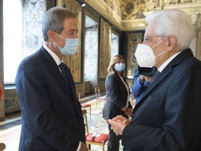 40°Regioni: I Presidenti delle Regioni al Quirinale dal Presidente Mattarella - (F.te Quirinale) - 24.06.2021