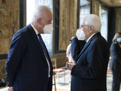 40°Regioni: I Presidenti delle Regioni al Quirinale dal Presidente Mattarella - (F.te Quirinale) - 24.06.2021