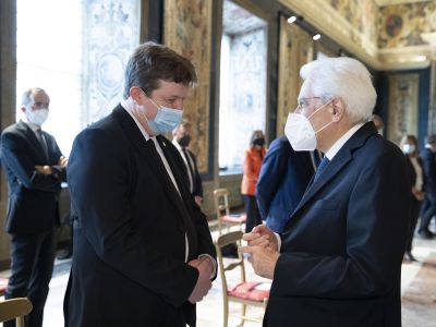 40°Regioni: I Presidenti delle Regioni al Quirinale dal Presidente Mattarella - (F.te Quirinale) - 24.06.2021