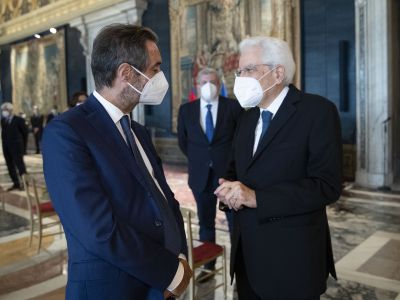 40°Regioni: I Presidenti delle Regioni al Quirinale dal Presidente Mattarella - (F.te Quirinale) - 24.06.2021