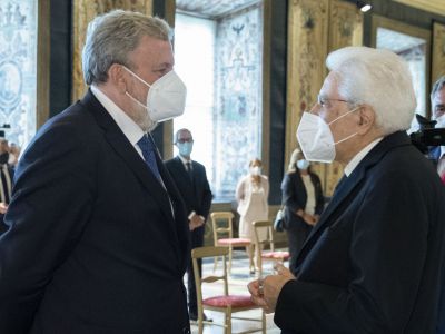 40°Regioni: I Presidenti delle Regioni al Quirinale dal Presidente Mattarella - (F.te Quirinale) - 24.06.2021