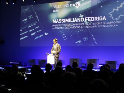 Selecting Italy 2024 - 9 aprile - I saluti del Presidente Massimiliano Fedriga