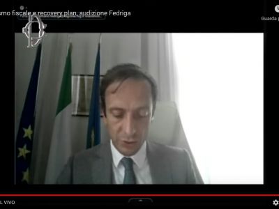 Federalismo fiscale: Audizione parlamentare Presidente Fedriga 22.09.2021