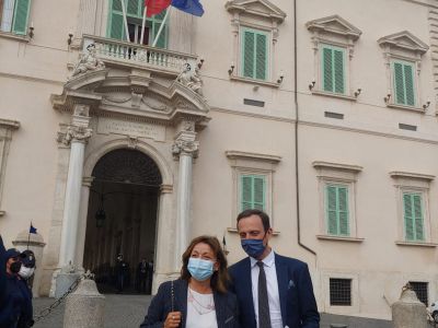 40°Regioni: incontro al Quirinale (foto Presidenti all'uscita) - 24.06.2021