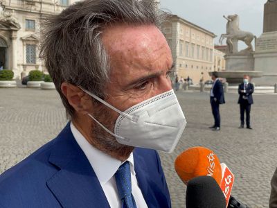 40°Regioni: incontro al Quirinale (foto Presidenti all'uscita) - 24.06.2021