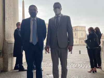 40°Regioni: incontro al Quirinale (foto Presidenti all'uscita) - 24.06.2021