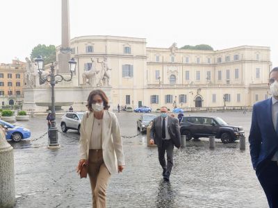 40°Regioni: incontro al Quirinale (foto Presidenti all'uscita) - 24.06.2021