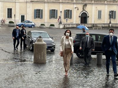 40°Regioni: incontro al Quirinale (foto Presidenti all'uscita) - 24.06.2021