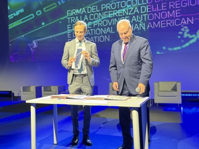 Selecting Italy 2024 - 9 aprile - Firma del Protocollo tra la Conferenza delle Regioni e la National Italian American Foundation
