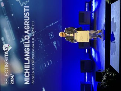 Selecting Italy 2024 - 9 aprile - L'intervento del Presidente Argusti Confindustria
