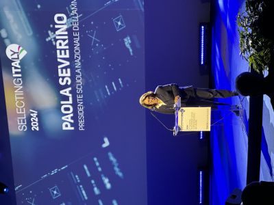 Selecting Italy 2024 - 9 aprile - La Presidente della Scuola Nazionale dell'Amministrazione Paola Severino