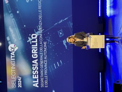 Selecting Italy 2024 - 9 aprile - Il Segretario generale della Conferenza delle Regioni e delle Province autonome Alessia Grillo