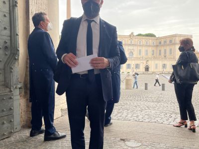 40°Regioni: incontro al Quirinale (foto Presidenti all'uscita) - 24.06.2021