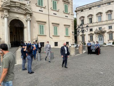 40°Regioni: incontro al Quirinale (foto Presidenti all'uscita) - 24.06.2021